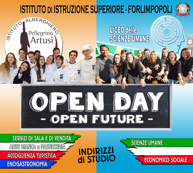 Open Day Istituto di Istruzione Superiore "Pellegrino Artusi" di Forlimpopoli