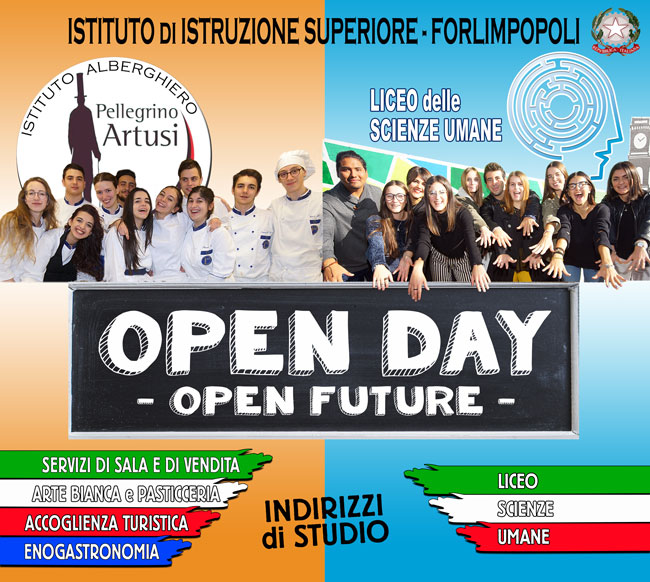 Open Day Istituto di Istruzione Superiore "Pellegrino Artusi" di Forlimpopoli